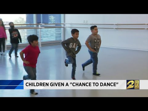 Children given "A Chance to Dance"