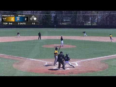 Bentley Baseball vs. AIC, Sunday, Apr. 2 - Game 1 thumbnail