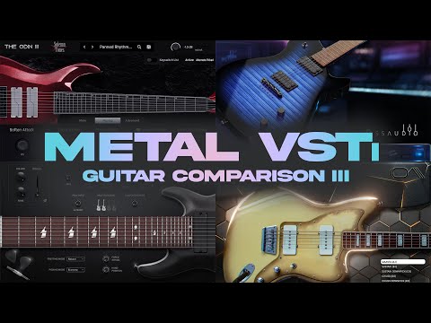 The Best VSTi Guitar for Metal? ODIN III vs Shreddage Argent vs AXURE vs DJAA MAASTA
