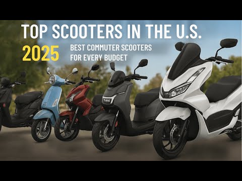 Top Scooters in the U.S. 2025  | Best Commuter Scooters for Every Budget!