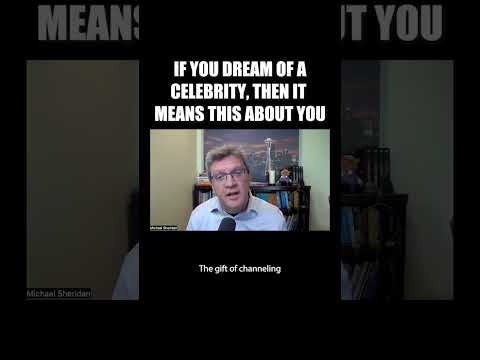 IF YOU DREAM OF A CELEBRITY, IT MEANS THIS ABOUT YOU #dreaminterpretation #dreammeaning #channeling