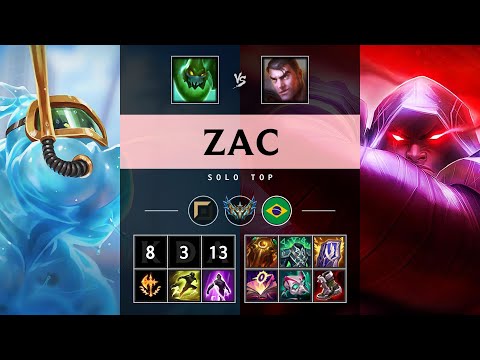 Zac Top vs Jayce - BR Challenger Patch 25.19
