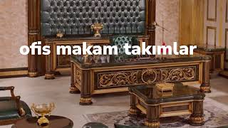 PRESTİJİN ADRESİ HİSAR OFİS MOBİLYALARINDAN OTTOMAN OFİS MAKAM TAKIMI