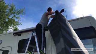 Changing the fabric on a Carefree of Colorado electric patio awning