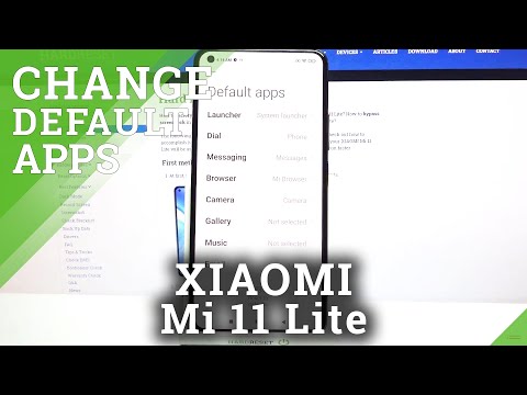 How to Change Default Apps on XIAOMI MI 11 Lite – Manage Default Applications