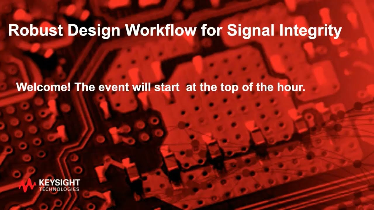 Robust Design Workflow for Signal Integrity