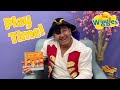 Play Time With Captain Feathersword Book Reading Scrub Scrub Clean The Wiggles