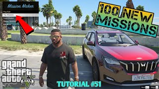 HOW TO INSTALL NEW MISSIONS IN GTA 5  | GTA 5 MOD TUTORIAL | #51 | Hindi || By GT GAMING