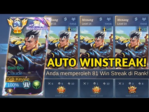 TUTORIAL, TIPS & CARA LANING, FARMING, ROTASI CLAUDE SEPERTI PENJOKI! 1 ITEM WAJIB CLAUDE - MLBB