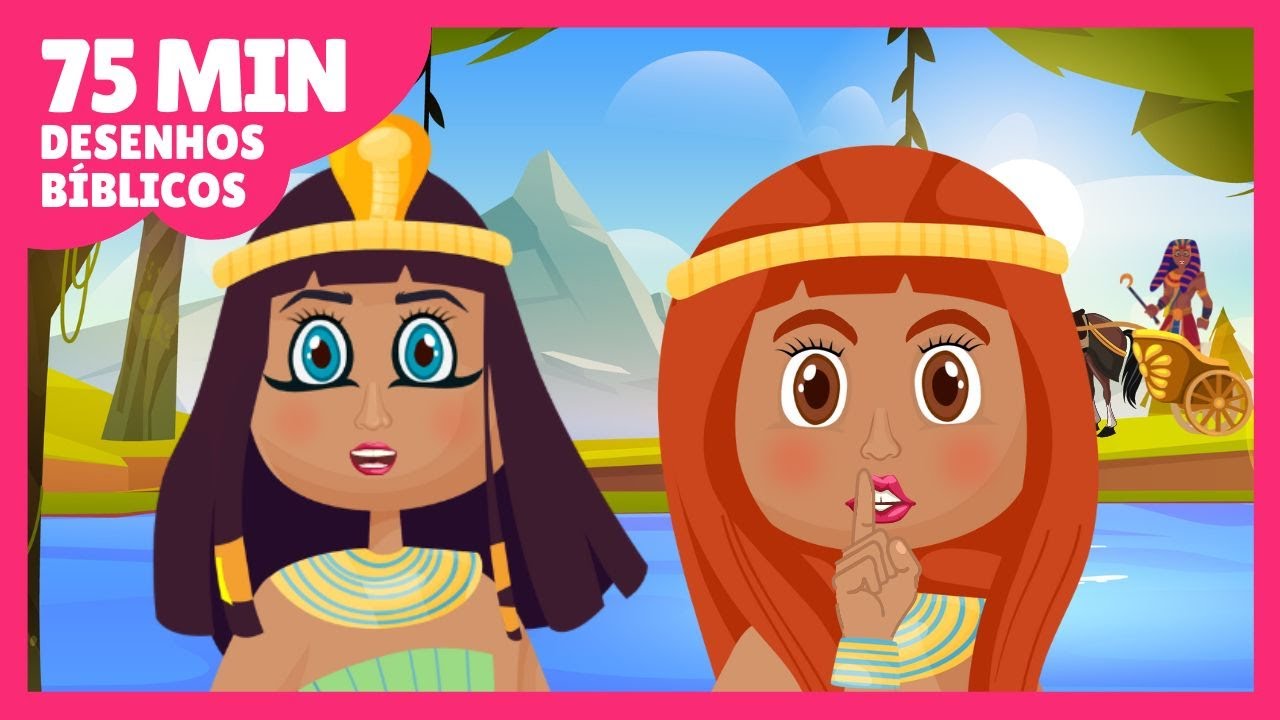 🚨75 MINUTOS DE DESENHOS BÍBLICOS🚨