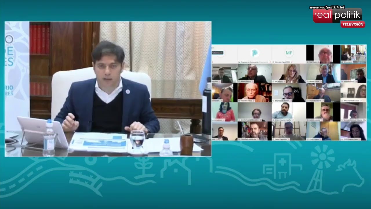 Día de la Industria: Axel Kicillof y Augusto Costa en videoconferencia con referentes del sector