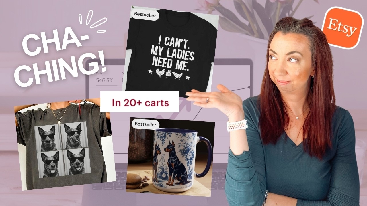 One of the BEST Profitable Niche Themes on Etsy (and How to Actually Scale Into It)