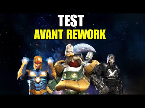 TEST de CROSSBONES, HOWARD THE DUCK & NOVA (avant REWORK)