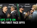 Max Holloway Vs Charles Oliveira Justin Gaetje Vs Paddy Pimblett FACE OFFS
