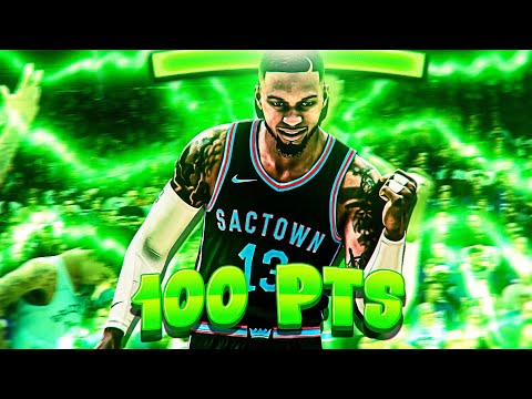NBA 2K21 Next Gen MyCareer Ep 12 100 Pts Game!! Javonte Went Crazy !!! MVP Season!