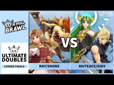 Royal Brawl 2023 - Ray/Snore (Zelda/Bowser) VS Muteace/Gidy (Palutena/Cloud) Doubles Losers Finals