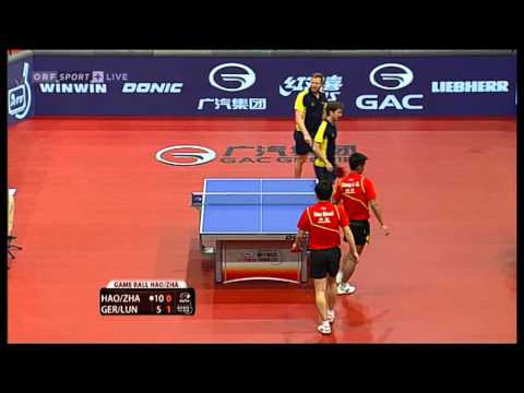 Austrian Open 2013 -  HAO Shuai / ZHANG Jike VS GERELL Par  / LUNDQVIST Jens