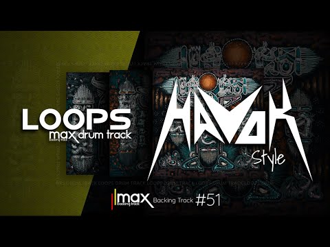 Thrash Metal Drum Track / Havok Style / 200 bpm