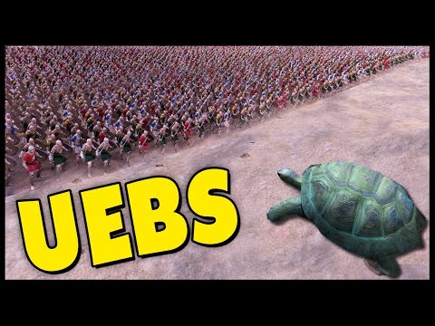 UEBS - Ultimate Epic Battle Simulator - 1 Tortoise vs 500,000 Units! FLYING ZOMBIES! Super Turtle!