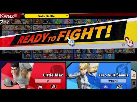 Kwaz (Little Mac) vs Bulb (ZSS)