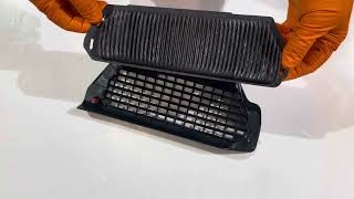 2021-2024 Toyota Sienna Hybrid System Battery Cooling Fan Filter Inspection/Replacement Instructions