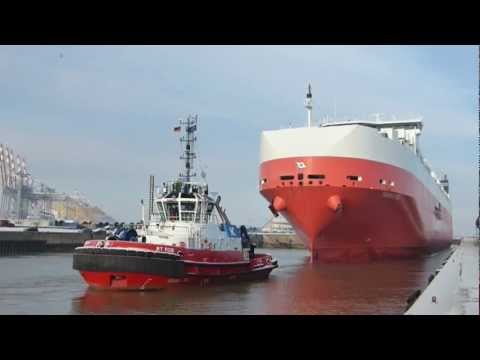 TØNSBERG - World's largest CarCarrier in Bremerhaven