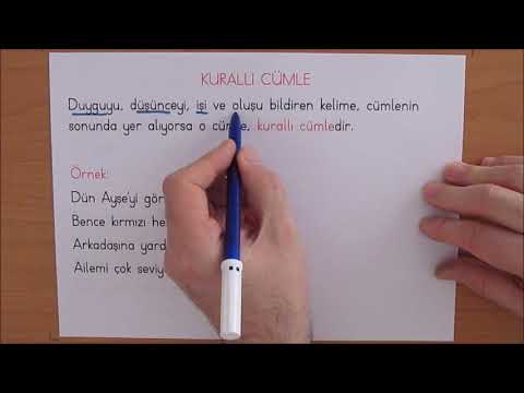 4.SINIF TÜRKÇE KURALLI VE DEVRİK CÜMLELER