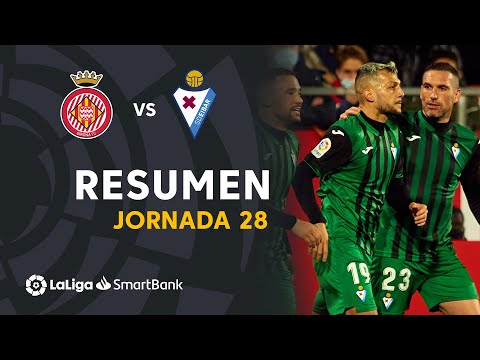 Resumen de Girona FC vs SD Eibar (0-1)