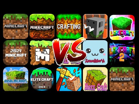 Android Rakun - Minecraft PE VS All It's Copies (Android)