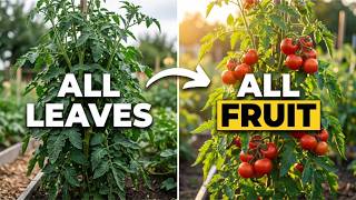 Why Your Tomato Plants Are All Leaves and No Fruit (The Science-Backed Fix) MQDEFAULT Thumbnail