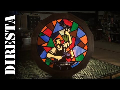 DiResta WAZER Stained Glass Window