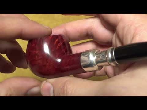 Pipa Peterson Red Silver Spigot - 406