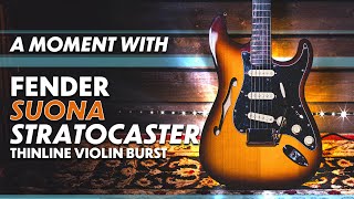 Video thumbnail for Fender Limited Edition Suona Stratocaster Thinline Violin Burst | A Moment With by GUITARGUITAR
