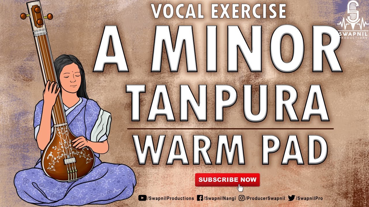 A Minor WARM PAD | TANPURA | PRACTICE SCALE | VOCAL BACKING TRACK