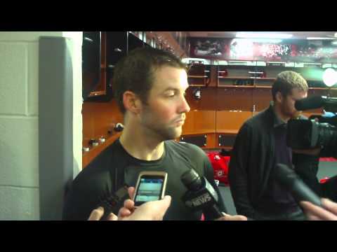 Carolina Hurricanes Cam Ward after 3-2 SO loss to Blues on 1/30/15