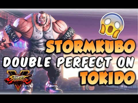 STORMKUBO vs TOKIDO - ABIGAIL vs AKUMA - Double Perfect! Street Fighter V Arcade Edition