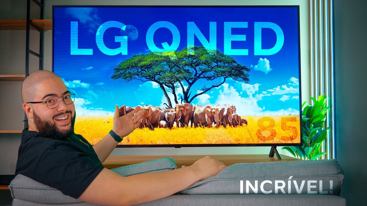 CORES INCRÍVEIS, MUITO BRILHO e 120hz! LG QNED85 - Uma das melhores TVs do Mercado! Melhor que OLED?