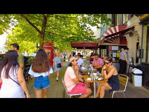 North London's Hampstead High Street that has a Small Town Feel - London Walking Tour