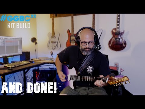 GGB022 Kit Entry - Build Video 6 - Crimson Uncut Multi-Scale Kit - final assembly and sound demo