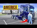 American Truckers Test Drive A Scania For The First Time