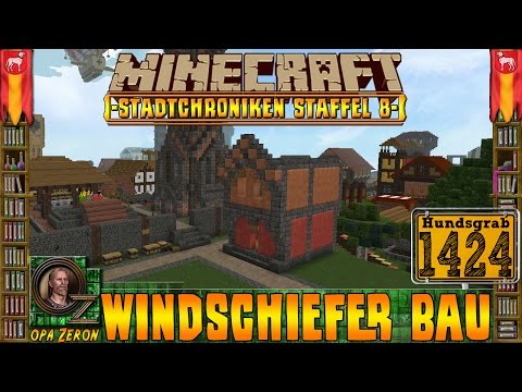 Minecraft #1424 -Stadtchroniken- Windschiefer Bau [HD+Deutsch]