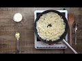 Risotto au parmesan et ses crevettes