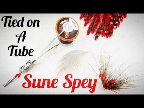 Tube fly "Sune Spey" Tutorial on one of my own patterns!