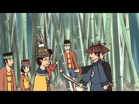 族語夢工廠-布農語-14撒奇萊雅族動畫 德固湖灣事件