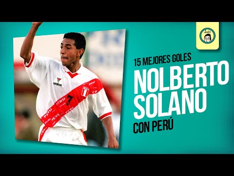 Los 15 MEJORES GOLES de NOLBERTO SOLANO con PERÚ 🇵🇪  | albto