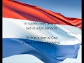 Dutch National Anthem - "Het Wilhelmus" (NL/EN)