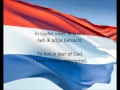 Dutch National Anthem - "Het Wilhelmus" (NL/EN ...