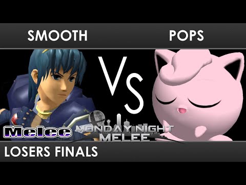 MNM 325 - Smooth (Marth) VS Pops (Jigglypuff) - Losers Finals - SSBM Melee