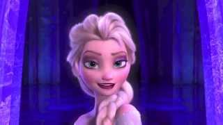 Frozen-Elsa is singing &quot;I&#39;m Alive-Celine Dion&quot;