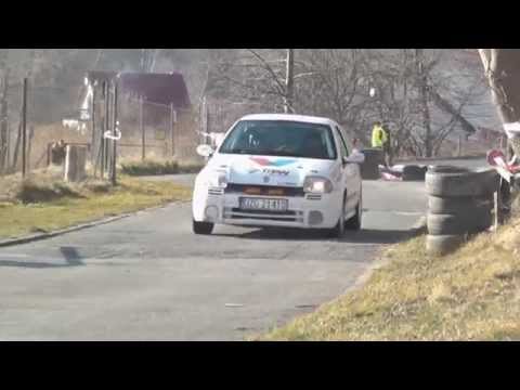 KJS Babskie Ściganie 2015 - Mirek Kadłubek / Kuba Spirydoniuk - Renault Clio Sport